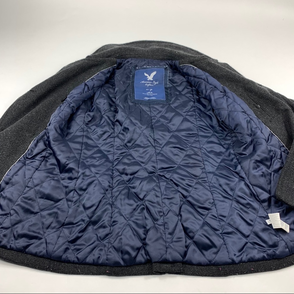 American Eagle Peacoat Jacket Double Breasted - image 5